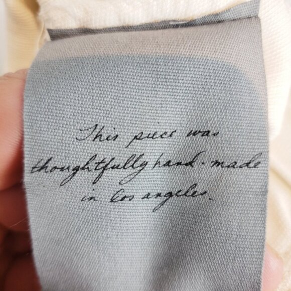 Raquel Allegra easy pants in dirty white - Picture 9 of 10